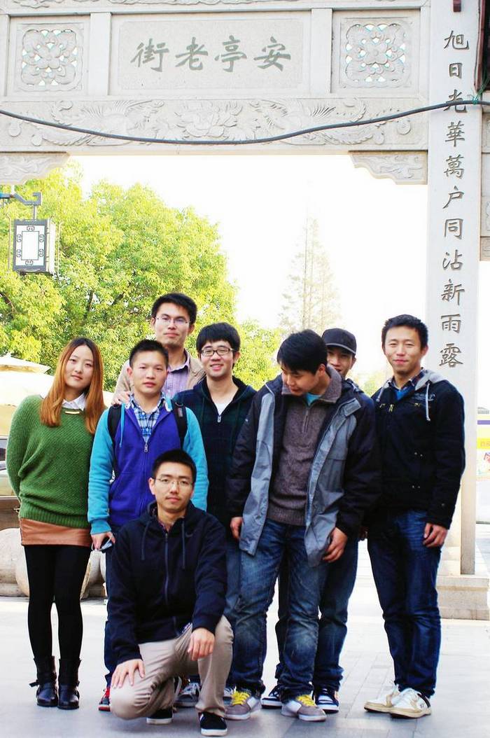 安亭老街(第四党支部)合影照